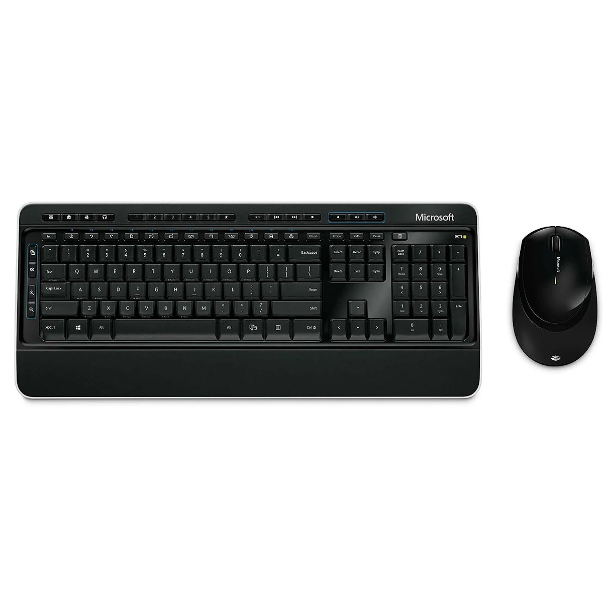 Microsoft Wireless Desktop 3050 Vezeték Nélküli Egér és Billentyűzet HUN Fekete