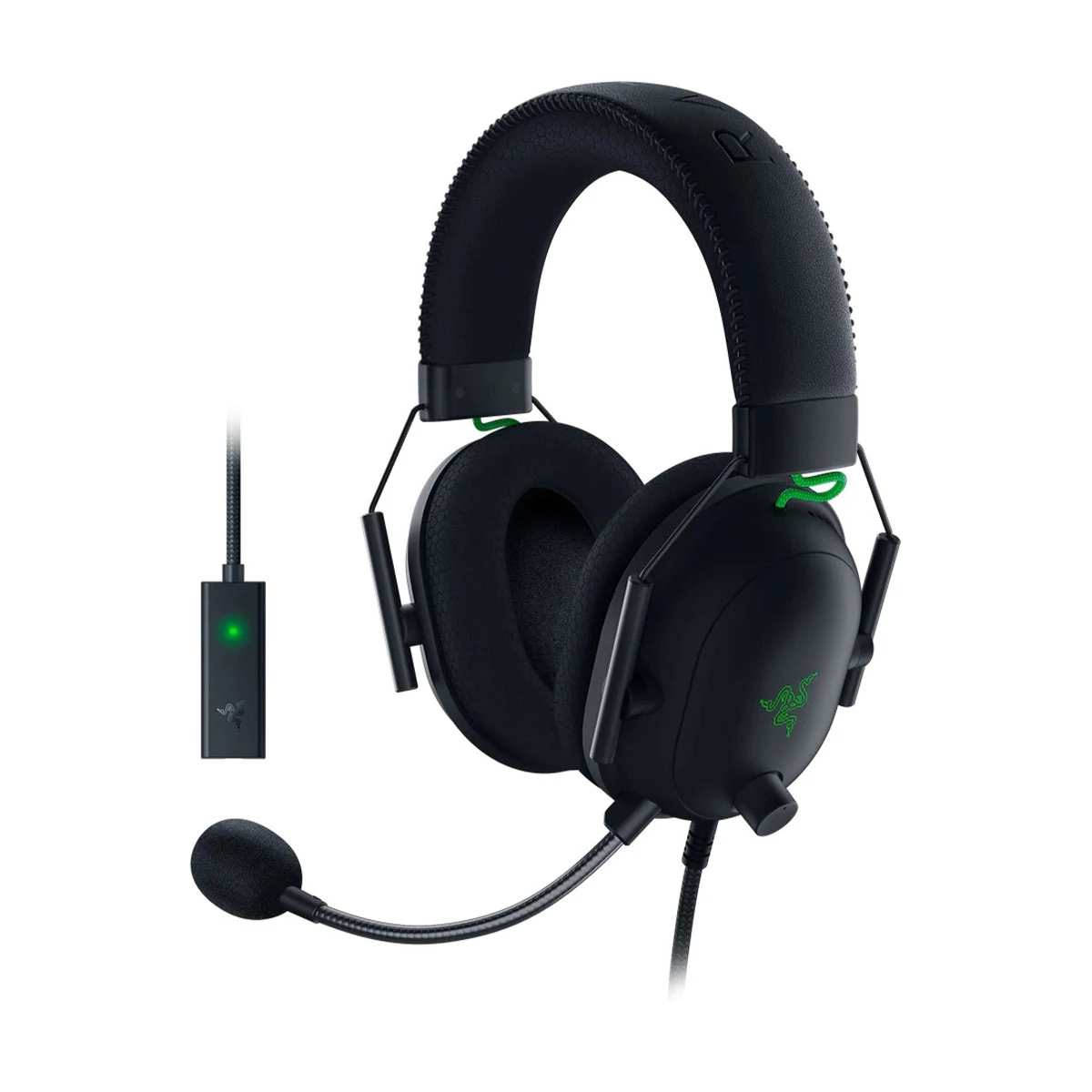 Razer Blackshark V2 + USB Mic Enhancer  Gaming Headset