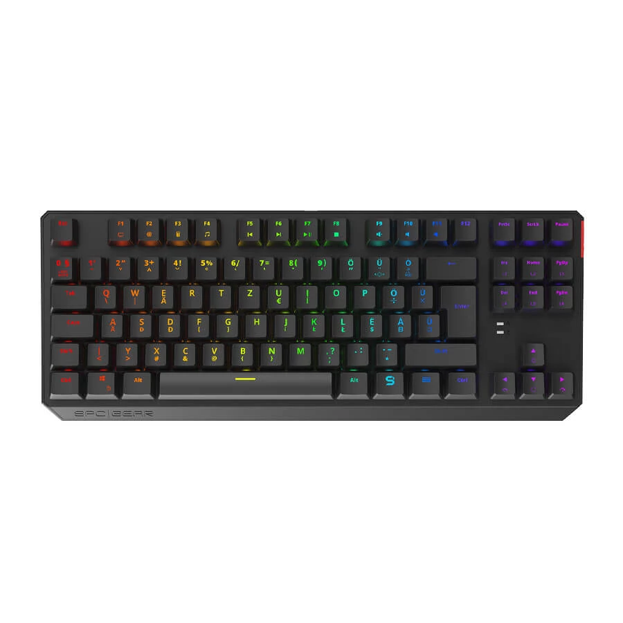 SPC Gear GK630K HU Tournament (Kailh Brown) RGB Mechanikus Gamer Billentyűzet
