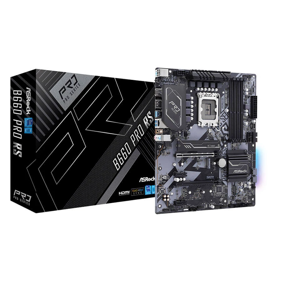 ASRock B660 Pro RS Intel LGA1700 ATX (90-MXBHV0-A0UAYZ) Alaplap