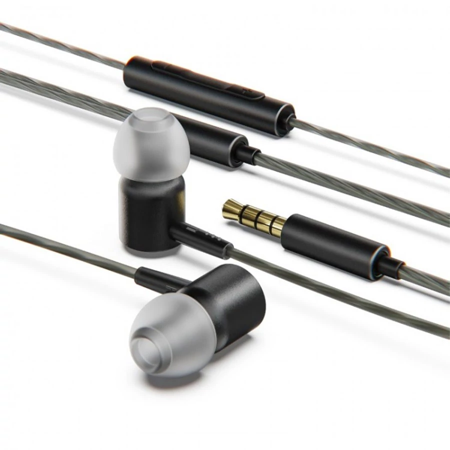 FiiO JD3 Dinamikus IEM Hi-Res Vezetékes Fülhallgató Mikrofonnal Fekete