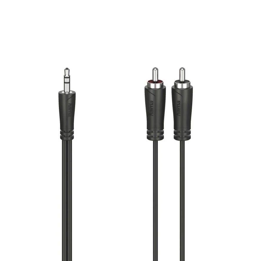 Hama (205110) FIC 3,5mm Jack-2RCA 1.5m Összekötőkábel