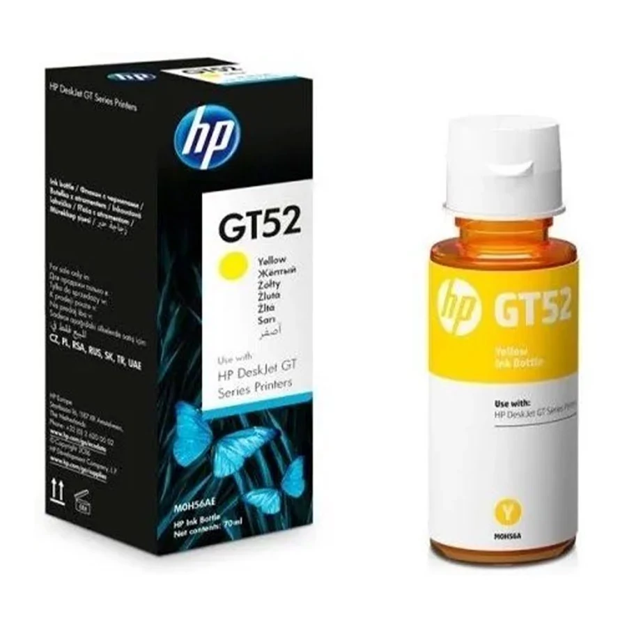HP GT52 70ml sárga tintapalack