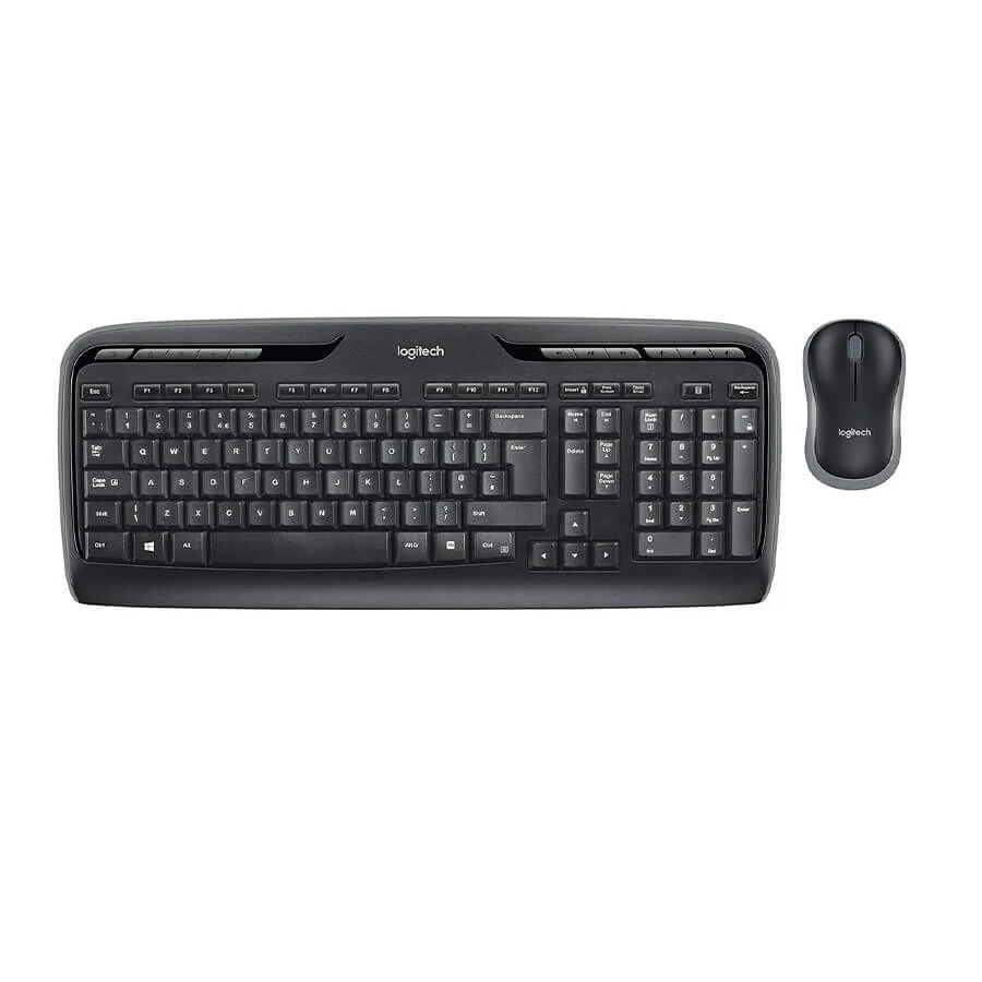 Logitech MK330 Vezeték Nélküli Egér és Billentyűzet HUN Fekete