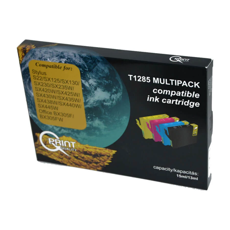 Q-Print Epson T1285 Multipack utángyártott patron
