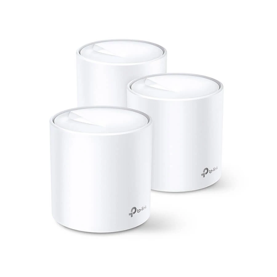 TP-Link Deco X20 (3-pack) AX1800 Egész Otthont Lefedő Mesh Wi-Fi 6 Rendszer Fehér