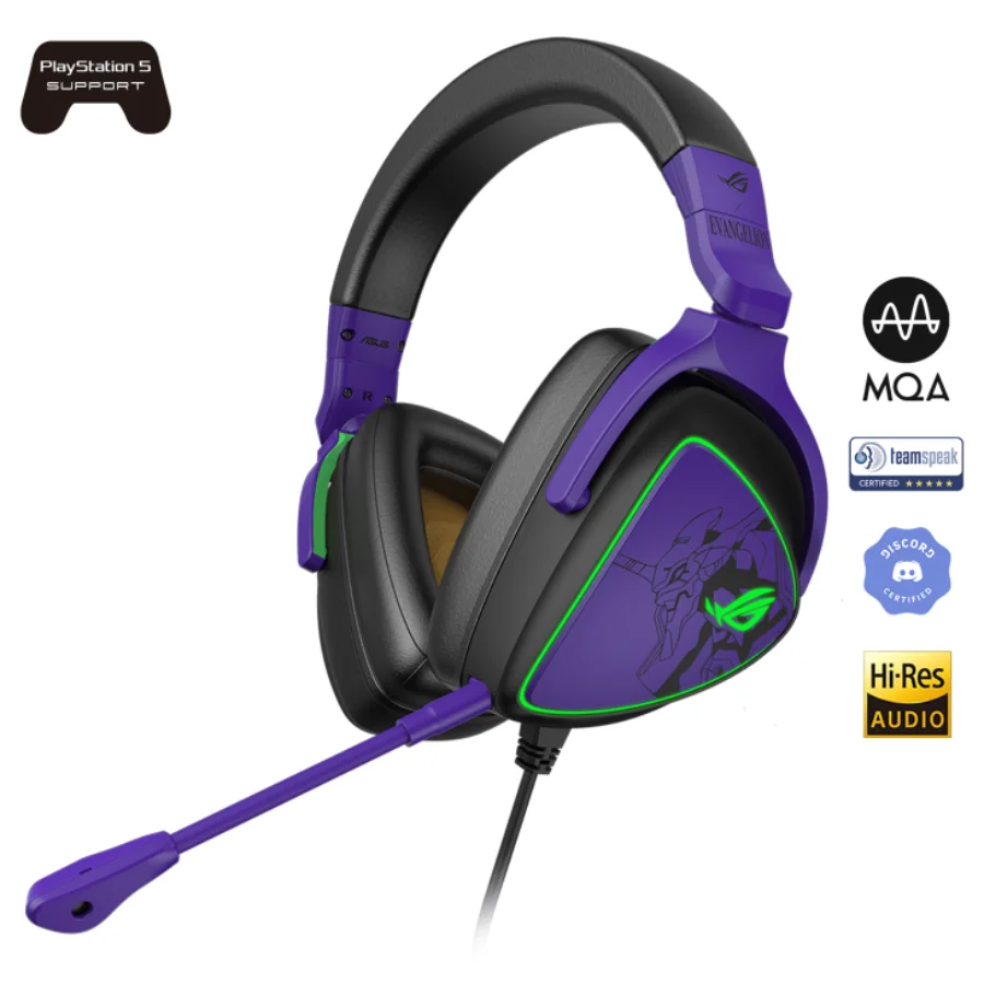 Asus ROG Delta S EVA Edition Hi-Res Gamer Vezetékes Headset fejhallgató