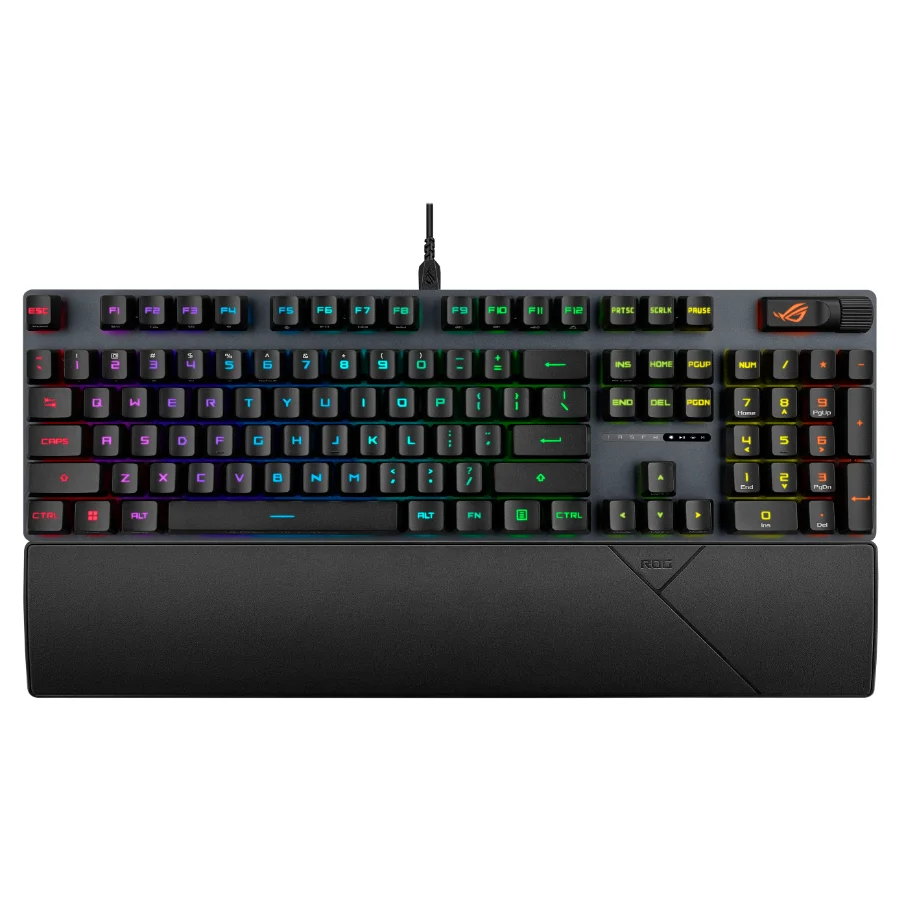 Asus ROG Strix II Vezetékes Mechanikus RGB Magyar kiosztású Gamer Billentyűzet