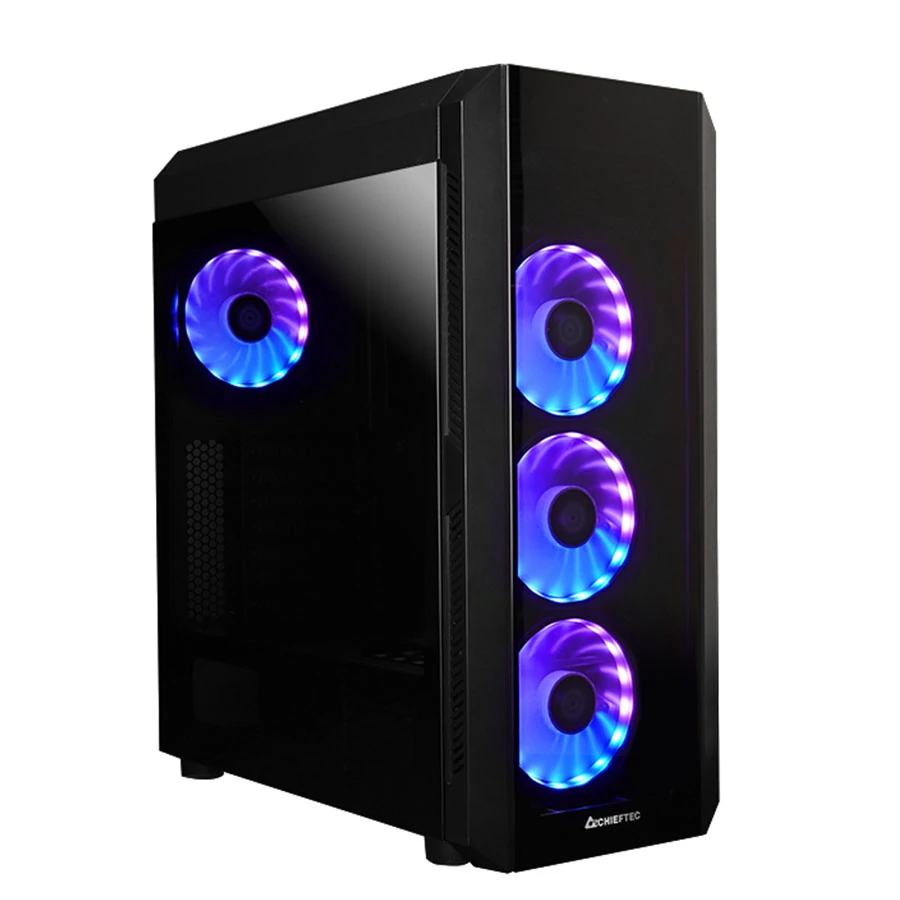 Chieftec Scorpio III GL-03B-OP ATX Gaming Számítógép ház
