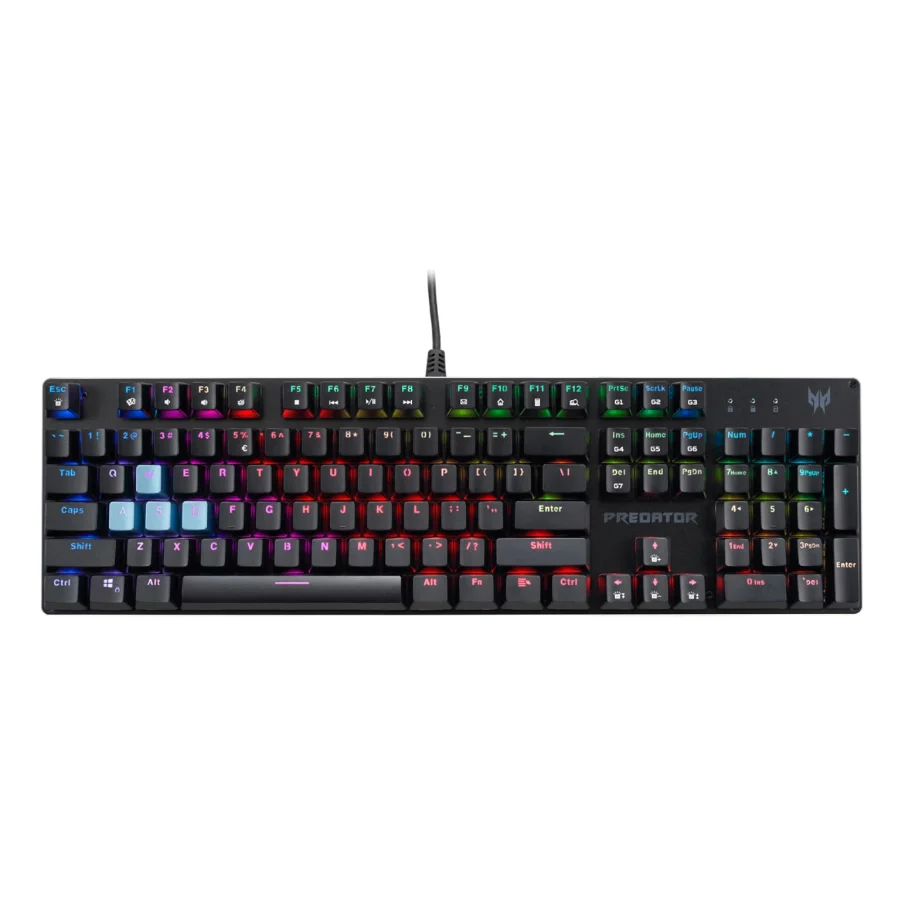 Acer Predator Aethon 303 Magyar kiosztású Vezetékes Gamer Billentyűzet