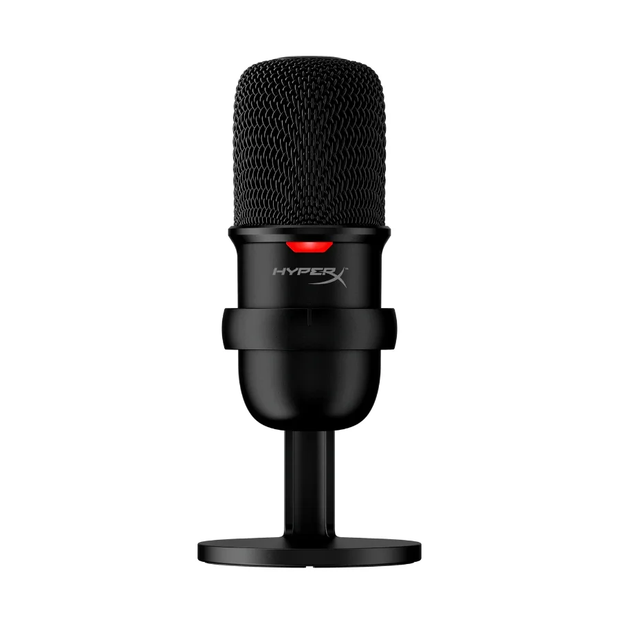 HyperX SoloCast USB Fekete Gamer Mikrofon