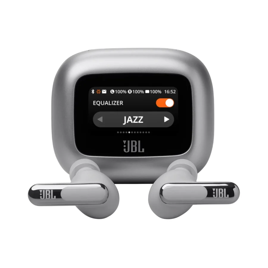 JBL Live Beam 3 Hi-Res Vezeték Nélküli Fülhallgató Ezüst