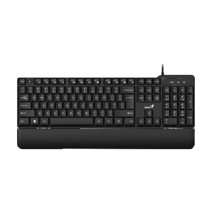 Genius KB-100XP Vezetékes HUN Billentyűzet Fekete