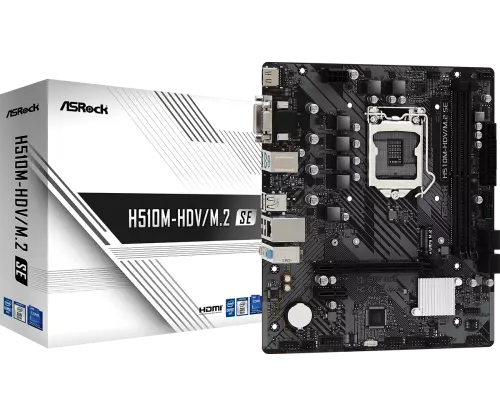 ASRock H510M-HDV/M.2 SE Intel LGA1200 microATX Alaplap